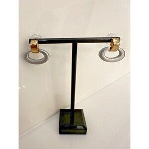 Vintage Sarah Coventry Two-Tone Dangle Earrings for Pierced Ears